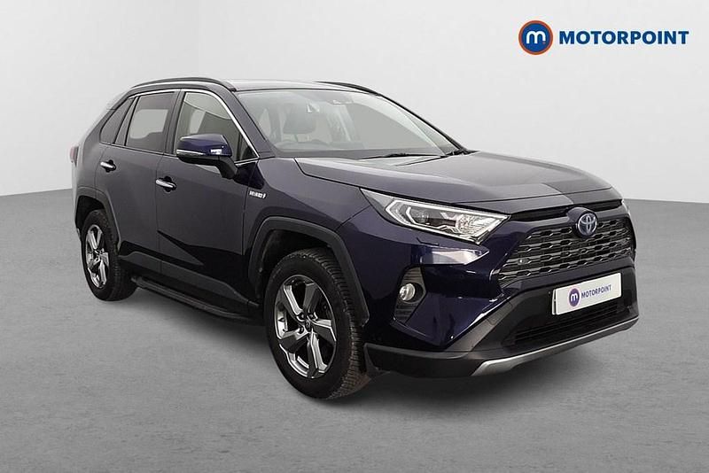 Blue Used 2020 Toyota RAV4 Hybrid SUV | £23,599 (Fair price) - Image 1/4