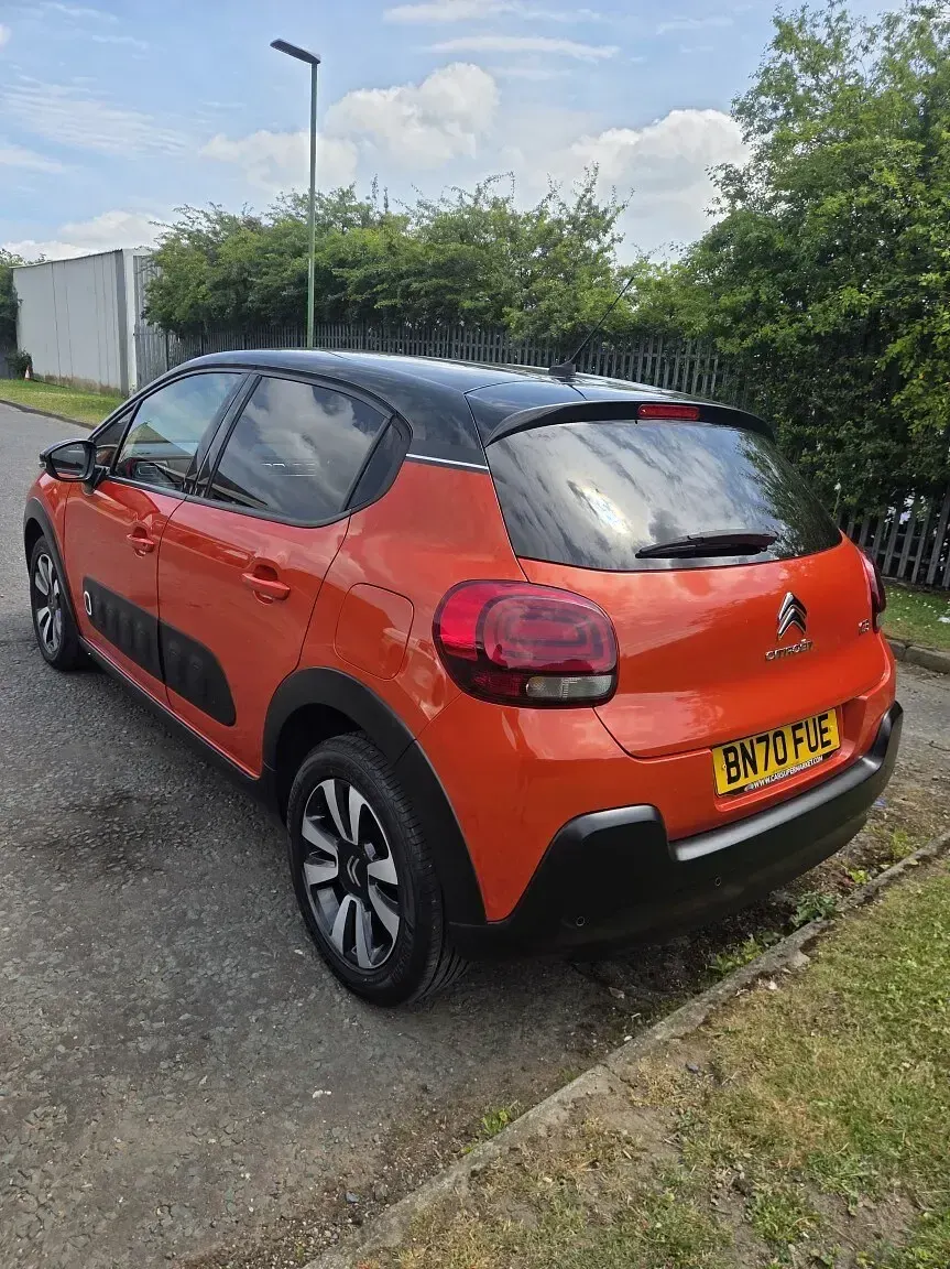 Used Citroën C3 Flair 102 HP (75 kW) 2020 Orange Hatchback
