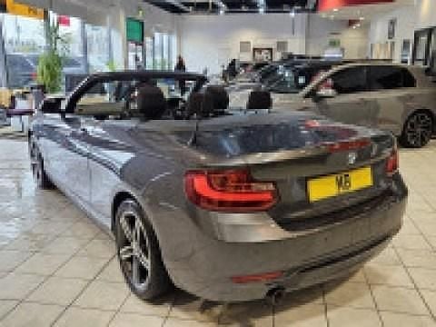 Used BMW 218 Sport Line 2015 Grey Cabriolet
