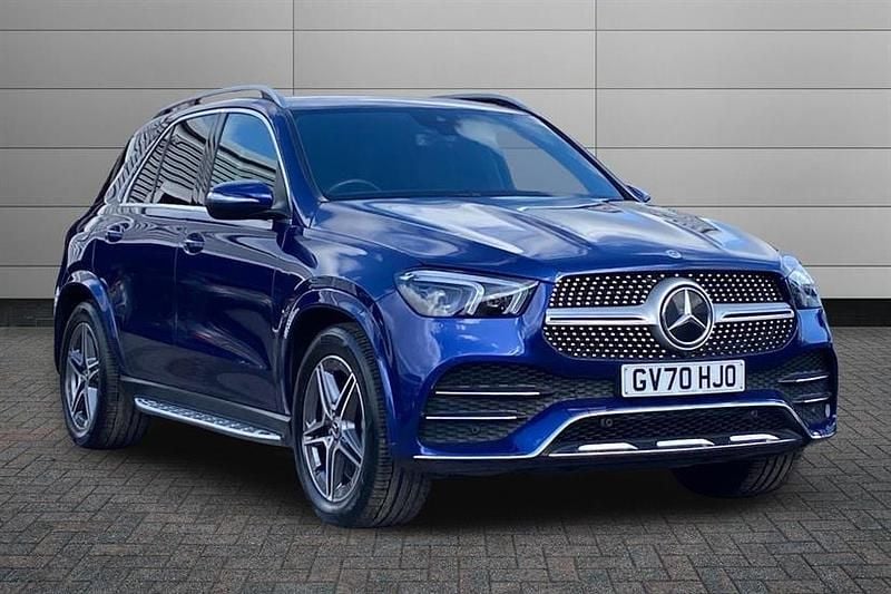 Used Mercedes GLE350 AMG Line Premium 320 HP (235 kW) 2020 Brilliant blue Estate