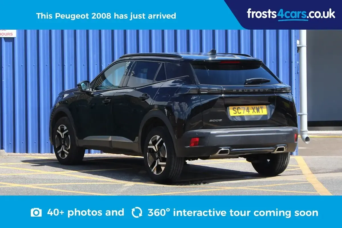 Used Peugeot 2008 Allure 100 HP (73 kW) 2025 Black SUV