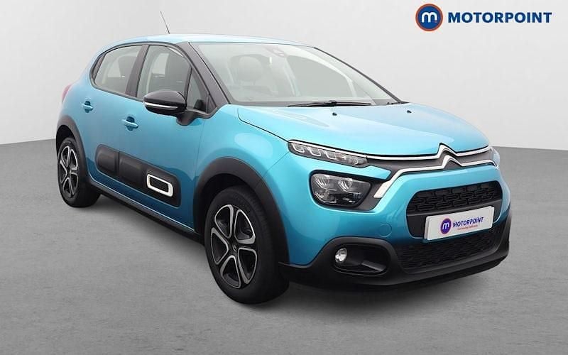 Blue Used 2022 Citroën C3 PureTech Hatchback | £8,999 (Good price) - Image 1/4