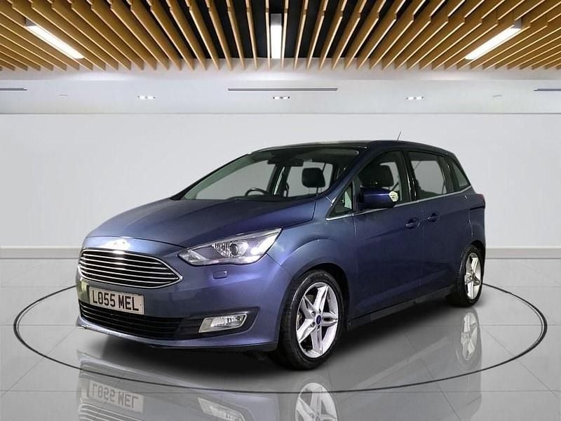Used Ford Grand C-Max Titanium X 120 HP (88 kW) 2019 Blue MPV