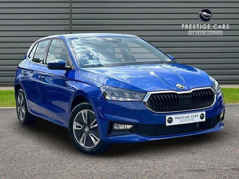 Blue Used 2023 Skoda Fabia SE L Hatchback | £15,493 (Fair price) - Image 1/4