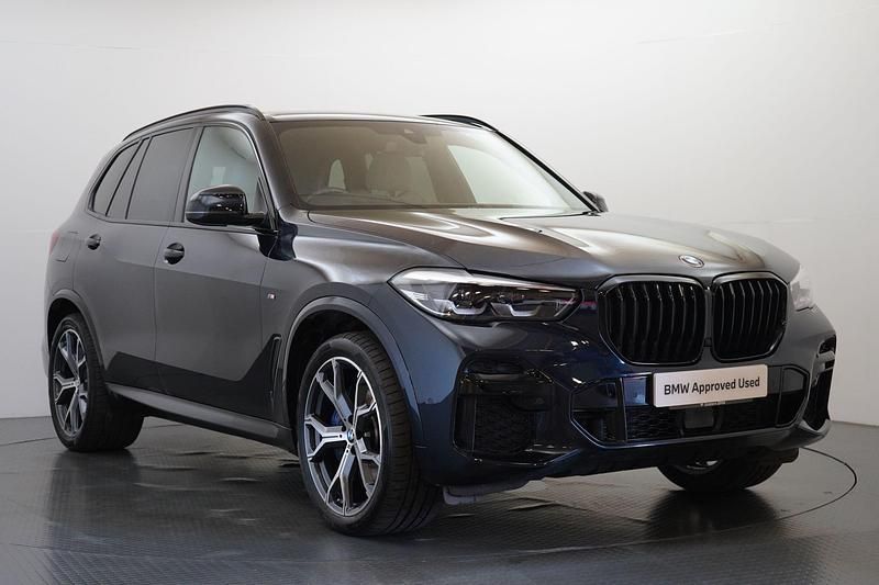 Black Used 2023 BMW X5 M Sport SUV | £47,898 (Good price) - Image 1/4