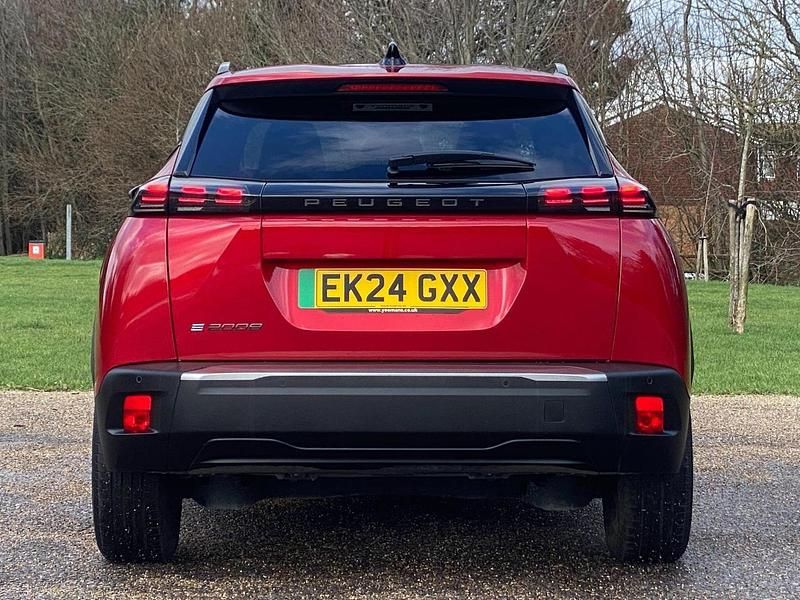Used Peugeot e-2008 Allure 98 kW (134 HP) 2024 Red SUV