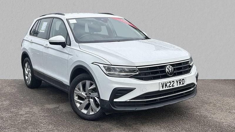 White Used 2022 VW Tiguan Life SUV | £18,270 (Super price) - Image 1/3