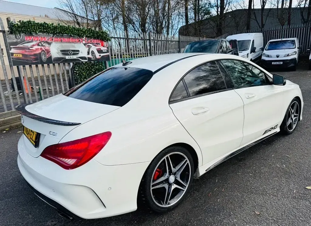 Used Mercedes CLA220 AMG 2014 White Coupe