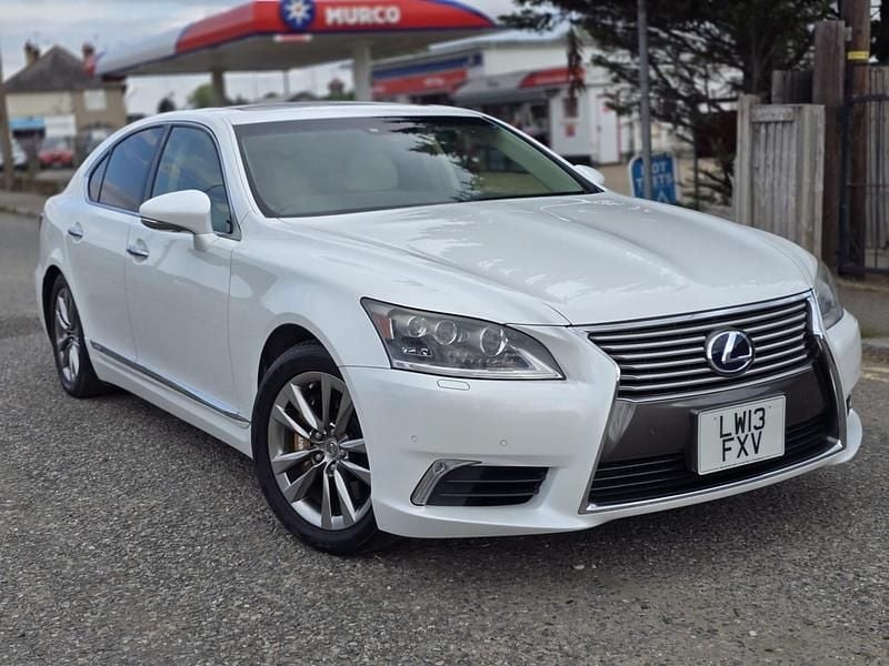 Pearl white Used 2013 Lexus LS600h Sedan | £16,999 - Image 1/4
