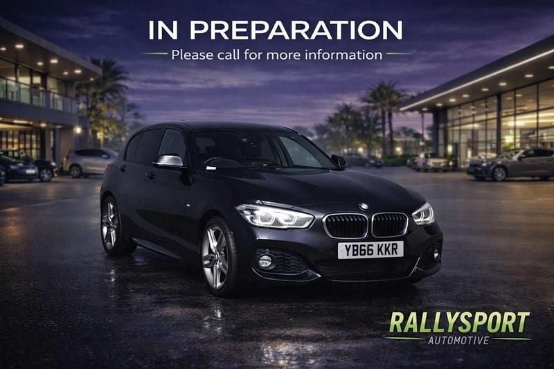 Used BMW 125 M Sport 2017 Black Hatchback