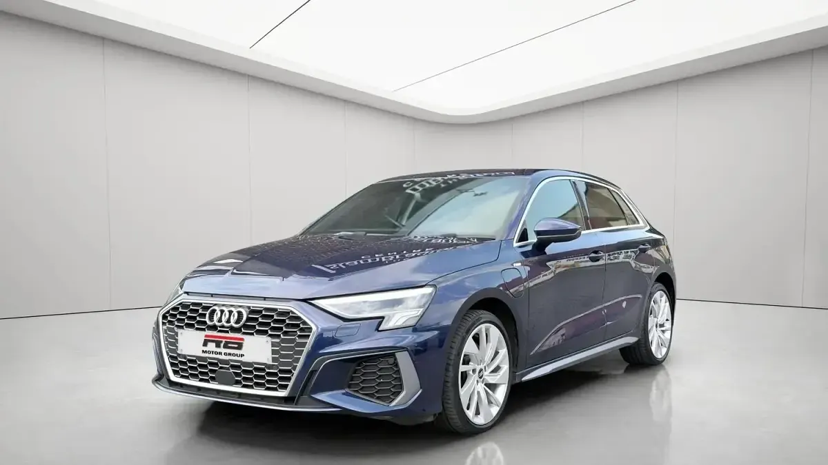 Used Audi A3 e-tron S-Line 2021 Blue Hatchback