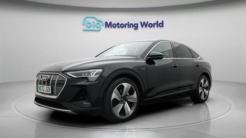 Used Audi e-tron S-Line 300 kW (408 HP) 2022 Black SUV