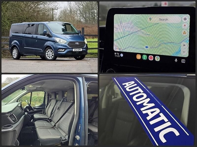 Used Ford Tourneo Custom Titanium 2021 Blue Van