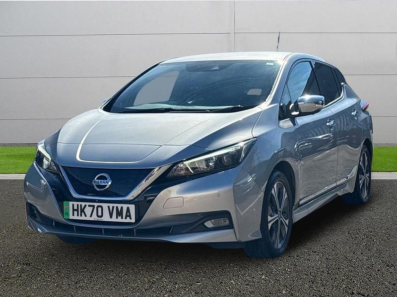 Used Nissan Leaf N-Connecta 110 kW (150 HP) 2020 Silver Hatchback