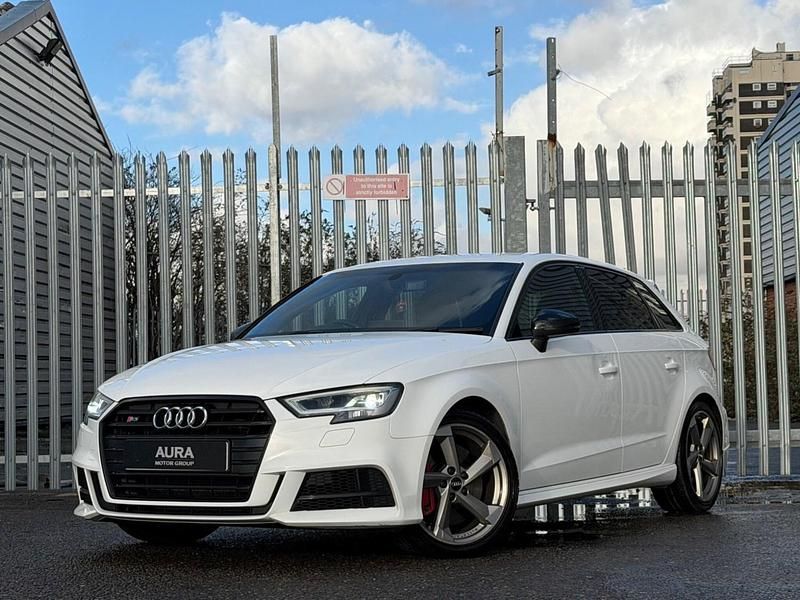 Used Audi S3 Sportback Black Edition 2018 White Hatchback