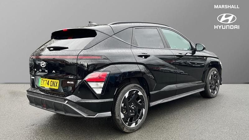 Used Hyundai Kona N Line 160 kW (218 HP) 2024 Abyss black SUV