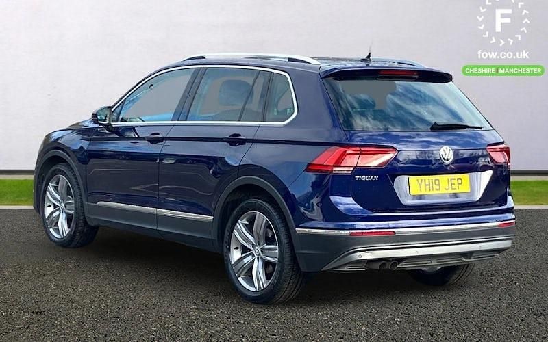 Used VW Tiguan SEL 150 HP (110 kW) 2019 Blue SUV