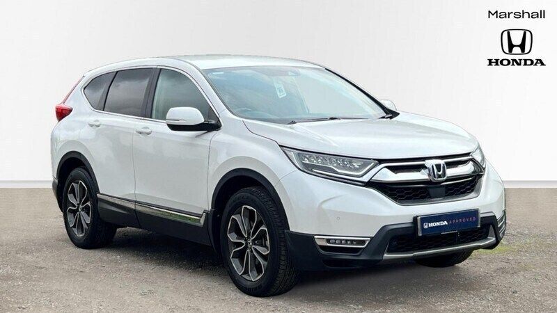 White Used 2021 Honda CR-V Hybrid SUV | £24,442 (Fair price) - Image 1/4