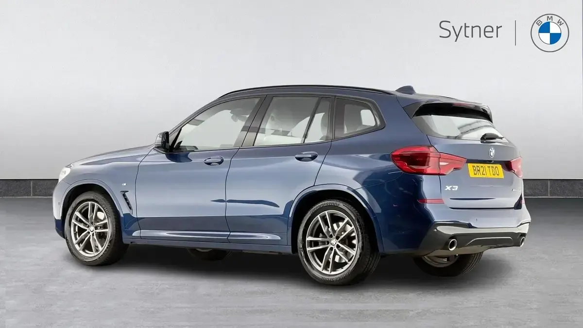 Begagnad BMW X3 M Sport 192 HK (141 kW) 2021 Blå SUV