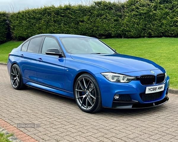 Blue Used 2018 BMW 320 M Sport Sedan | £16,850 (Fair price) - Image 1/4