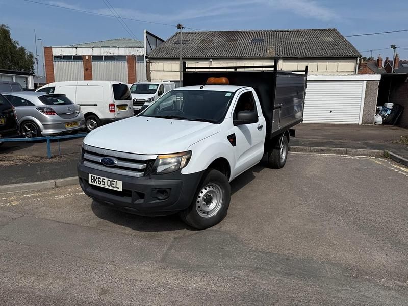 White Used 2015 Ford Ranger XL Pickup | £15,495 (Expensive) - Image 1/4