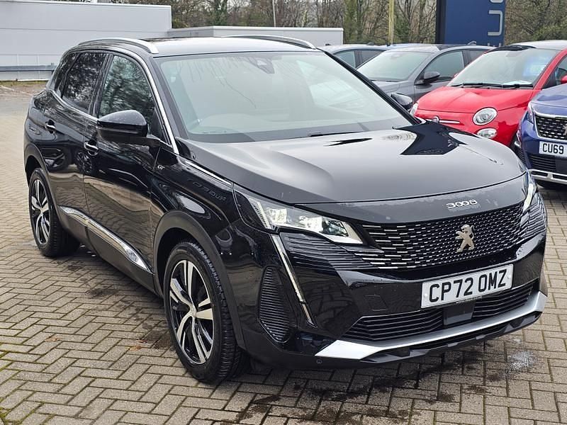 Used Peugeot 3008 GTi 130 HP (95 kW) 2023 Black Hatchback