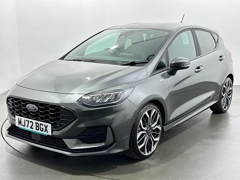 Used Ford Fiesta ST-Line X 125 HP (91 kW) 2021 Grey Hatchback