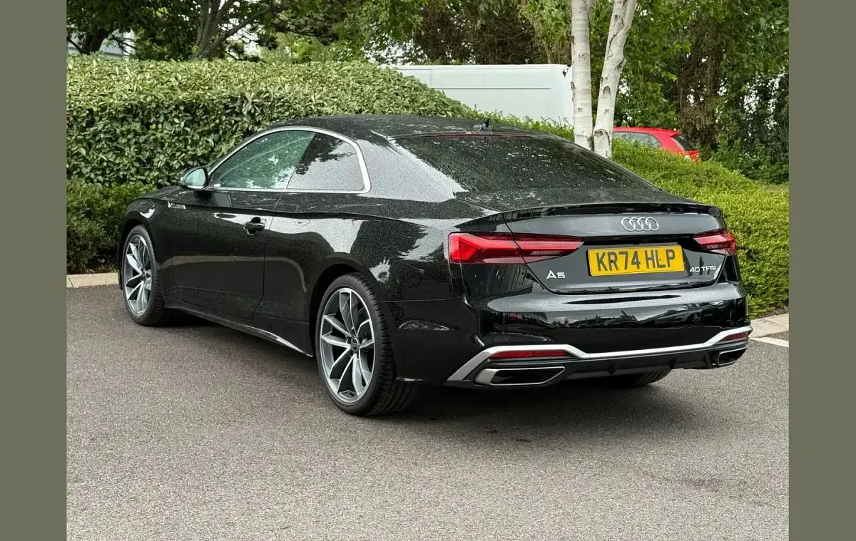 Used Audi A5 S-Line 200 HP (147 kW) 2024 Black Coupe