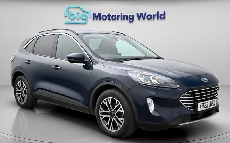 Used Ford Kuga Titanium 120 HP (88 kW) 2021 Blue SUV