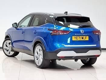 Used Nissan Qashqai Tekna+ 158 HP (116 kW) 2021 Blue SUV