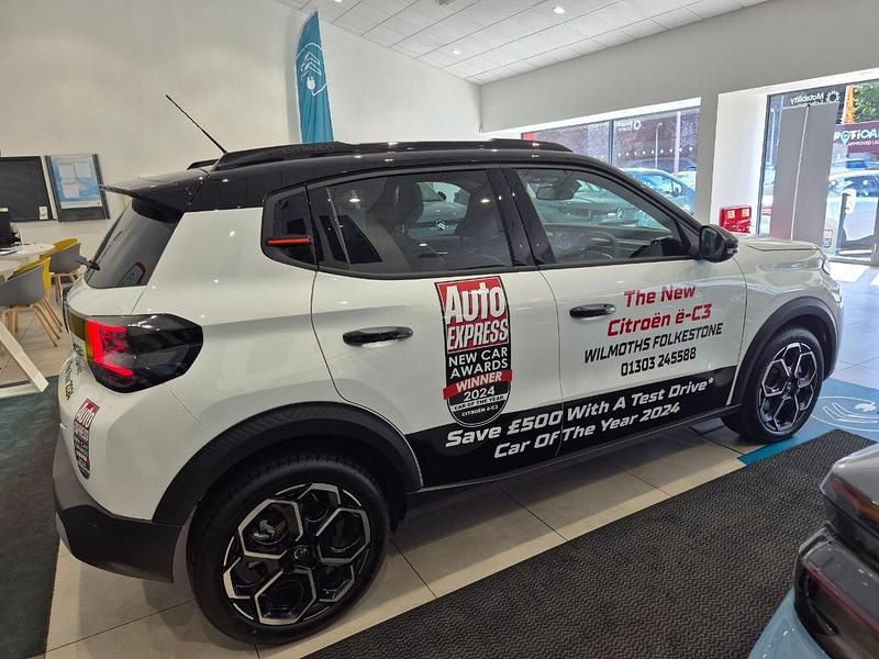 Used Citroën e-C3 81 kW (111 HP) 2024 White Hatchback