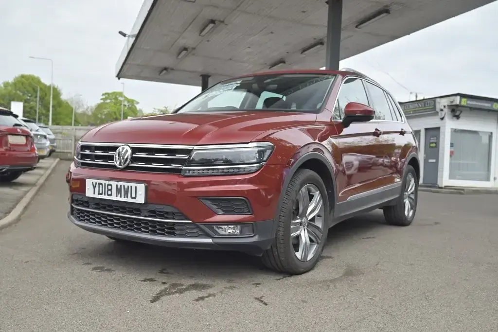 Usado VW Tiguan SEL 2018 Vermelho SUV