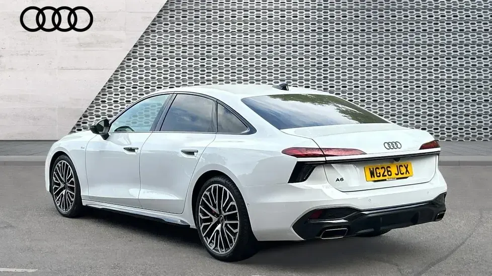 Used Audi A6 S-Line 204 HP (150 kW) 2026 White Sedan