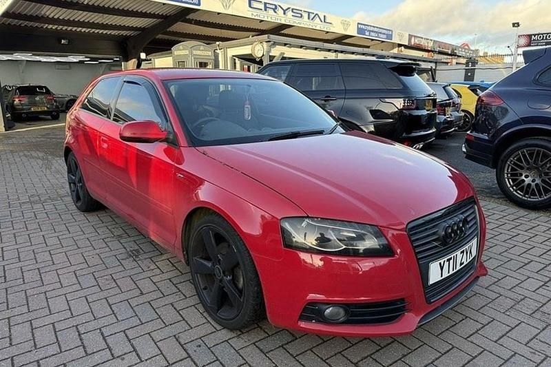 Red Used 2011 Audi A3 Black Edition Hatchback | £2,995 (Good price) - Image 1/1