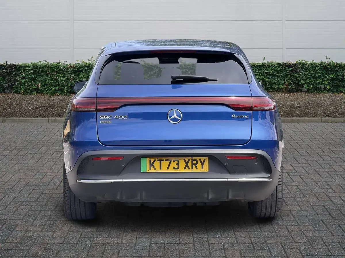 Used Mercedes EQC400 AMG line 300 kW (408 HP) 2023 Blue SUV