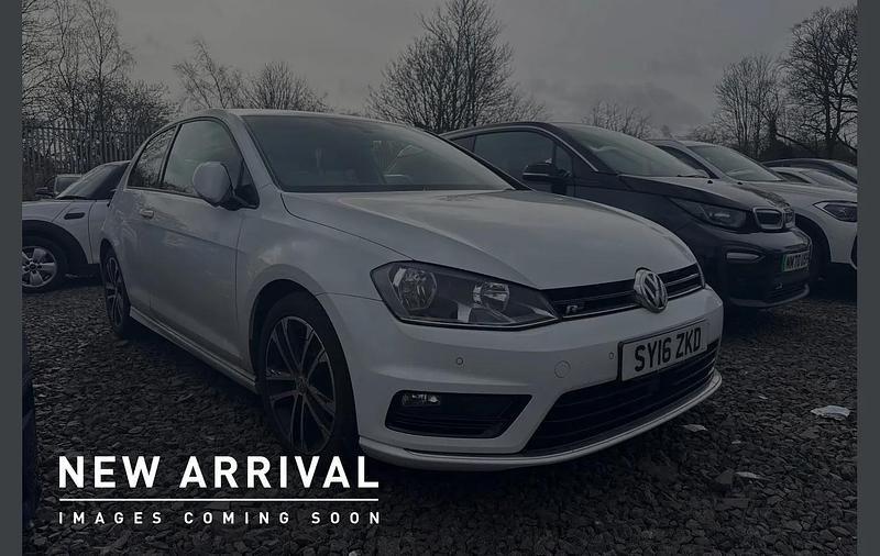 Used VW Golf VII R-line 147 HP (108 kW) 2016 White Hatchback