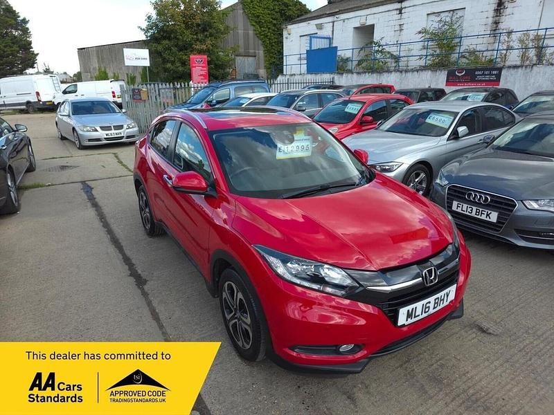 Red Used 2016 Honda HR-V EX SUV | £12,500 (Fair price) - Image 1/4