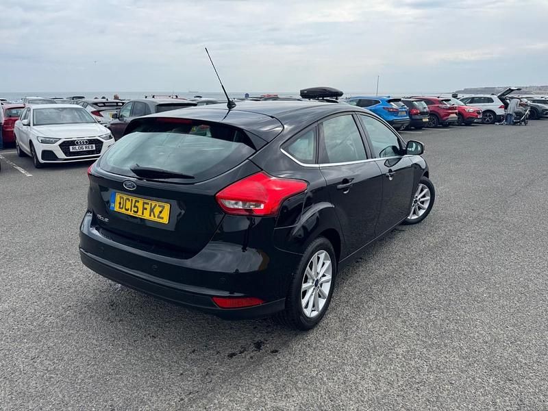 Used Ford Focus Titanium 2015 Black Hatchback