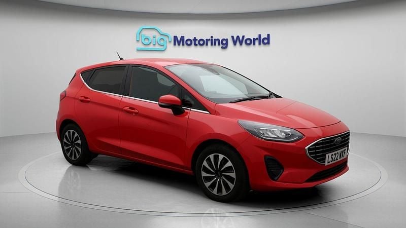Used 2022 Ford Fiesta Titanium Hatchback | £12,500 (Good price) - Image 1/4
