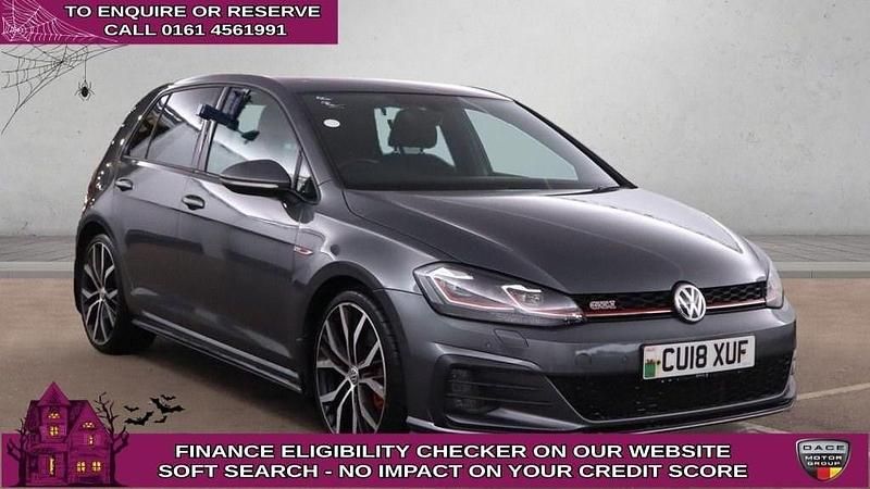Grey Used 2018 VW Golf VII GTI Hatchback | £14,970 (Good price) - Image 1/4