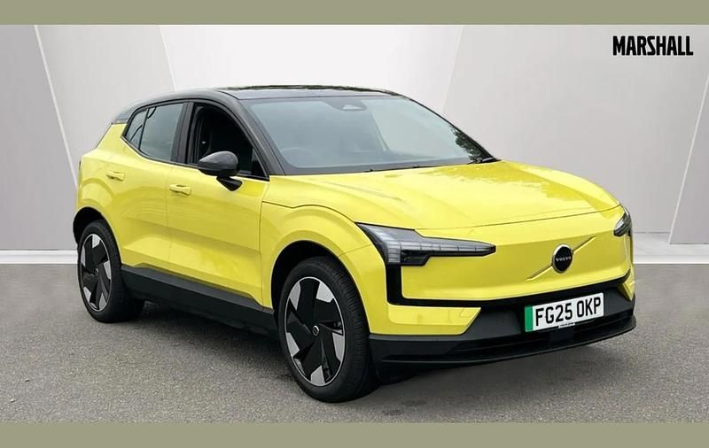 Yellow Used 2025 Volvo EX30 Plus SUV | £26,490 (Good price) - Image 1/4