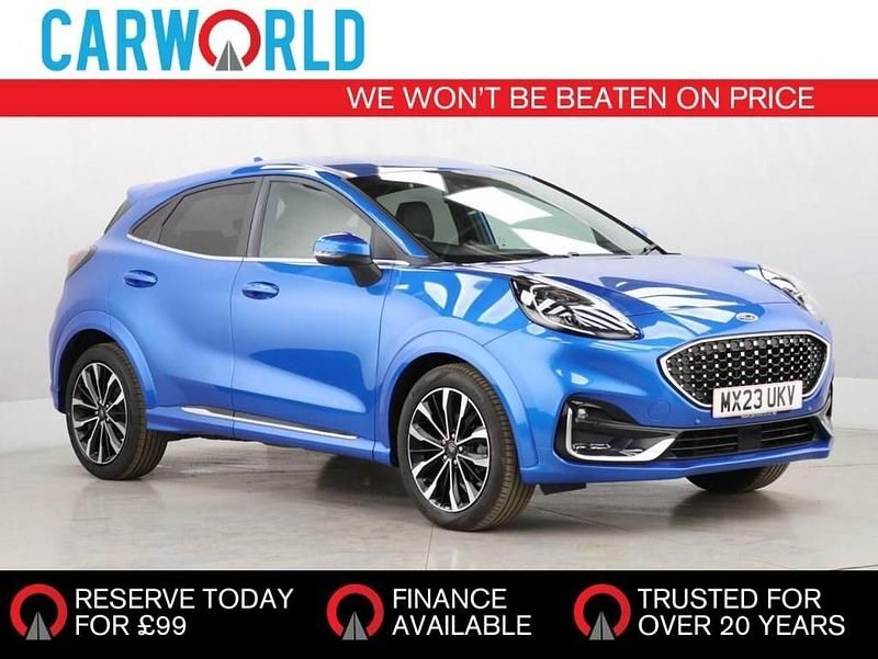 Blue Used 2023 Ford Puma ST-Line Hatchback | £17,400 (Fair price) - Image 1/3