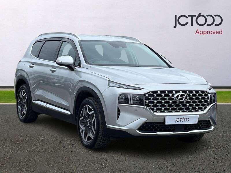 Silver Used 2021 Hyundai Santa Fe Premium SUV | £27,500 (A bit pricey) - Image 1/4
