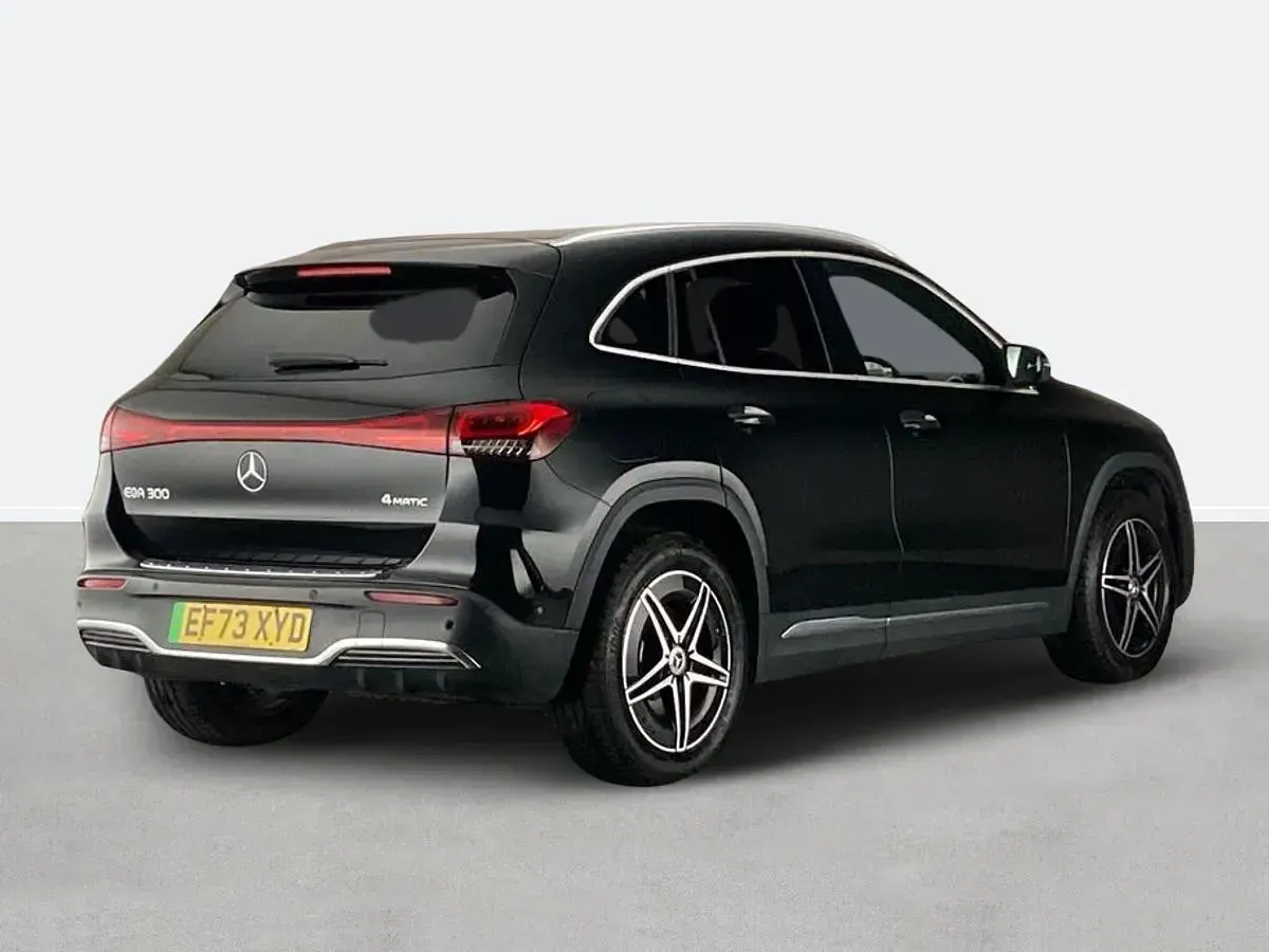 Used Mercedes EQA300 AMG line 167 kW (228 HP) 2023 Black SUV