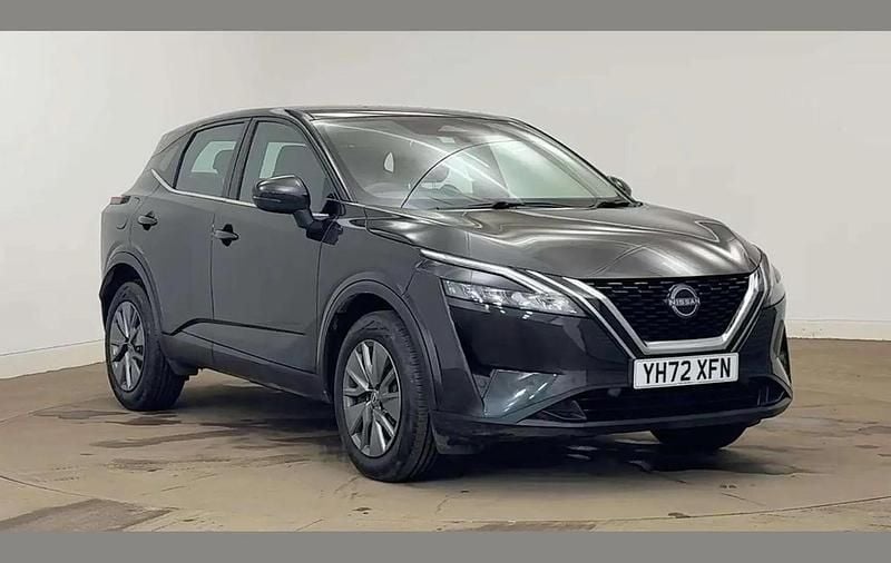 Black Used 2022 Nissan Qashqai Visia SUV | £13,950 (Good price) - Image 1/4