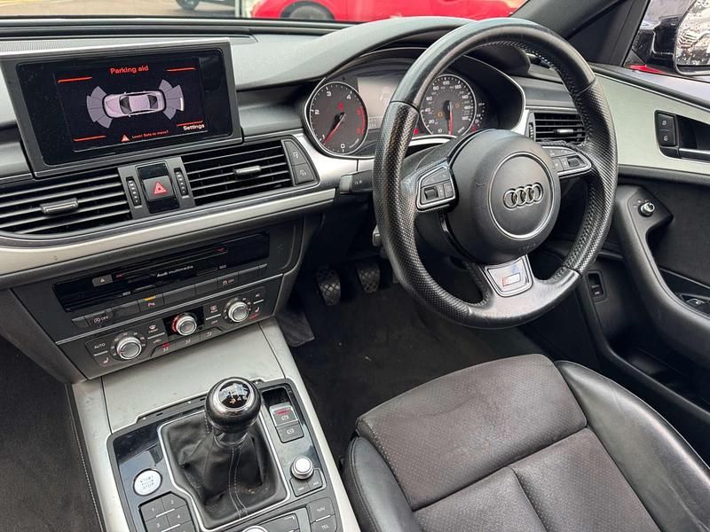 Used Audi A6 S-Line 2013 Black Sedan