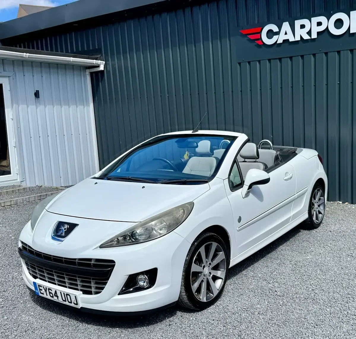 Used Peugeot 207 Roland Garros 2014 White Cabriolet