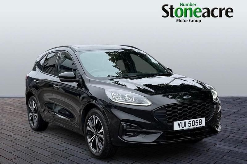 Black Used 2022 Ford Kuga ST-Line X SUV | £23,424 (A bit pricey) - Image 1/1