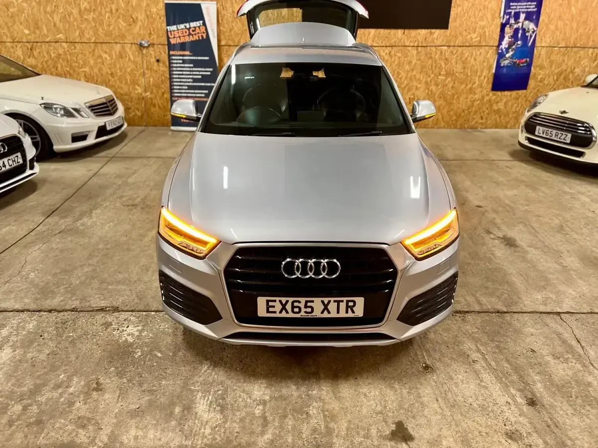Used Audi Q3 S-Line 150 HP (110 kW) 2015 Silver SUV