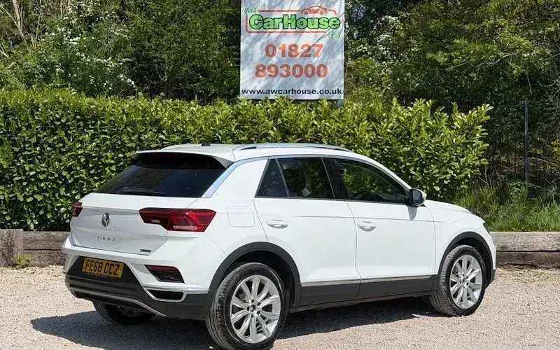Usado VW T-Roc SEL 150 HP (110 kW) 2018 Branco SUV